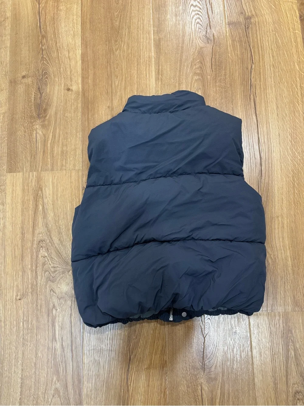 Zara Navy Blue Puffer Vest Girls